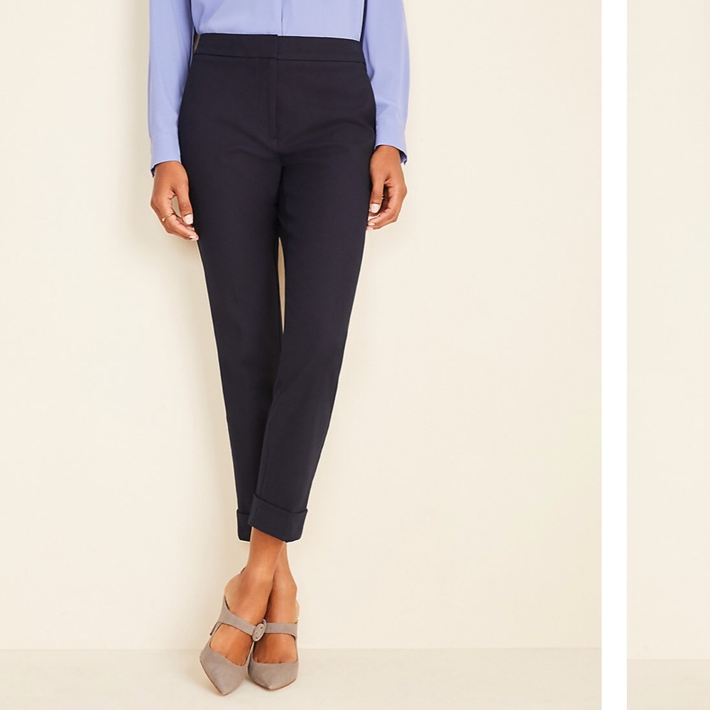 Ann Taylor High Waist Ankle Pant